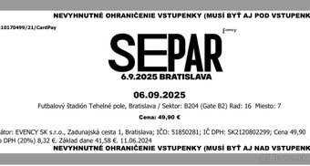 Separ Tehelné pole 06.09.2025 - 4