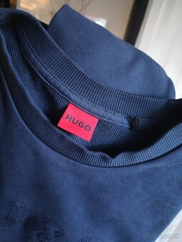 Hugo boss oversize bavlnená mikina - 4