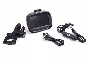 Motocyklová GPS navigácia, vodeodolná, BT, LCD4.3" mapy 2024 - 4