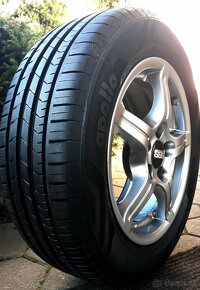 alu R15 5x110, Opel Astra, (+pneu 195/60, takmer NOVÉ) - 4