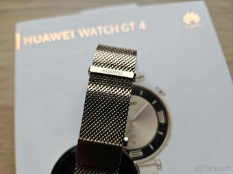 Huawei Watch GT 4 41 mm Gold Milanese Strap,ako nove,zaruka - 4