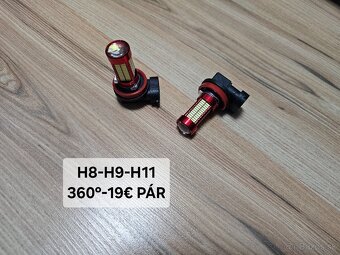 LED H11/ H9/ H8 80w aj ine LED a diagn.pristroje - 4