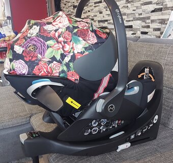 Autosedacka Cybex Cloud Z I-size Spring Blossom Dark s bazou - 4