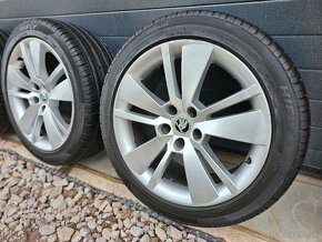 ŠKODA ZENITH 5x112+Letné Pneu 235/45 R18 - 4