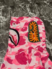 Bape Shark Hoodie Mikina Pink - 4