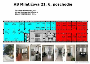 Kancelárie v zrekonštruovanej budove na Miletičovej ulici - 4