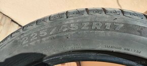 Predám letné pneumatiky 225/45R17 - 4