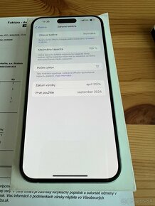 iPhone 15 plus 128 GB Green , záruka 9/2026 - 4