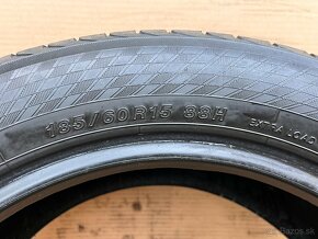 Letné pneumatiky 185/60 R15 Yokohama dva kusy - 4