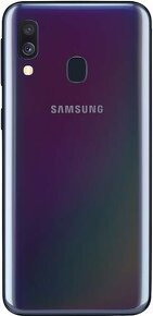 Samsung Galaxy A40 64GB Black (Dual SIM + MicroSD) TOP stav - 4