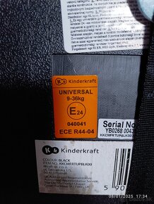 Detska autosedacka KINDERKRAFT 9-36 kg - 4