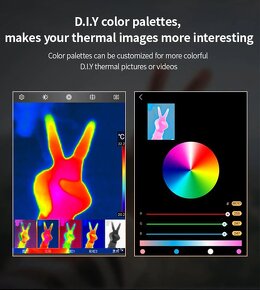 Mobilná Termokamera  MobirAIR pre Apple aj Android - 4
