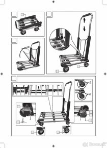 Skladaci vozík nosnosť 150kg - 4