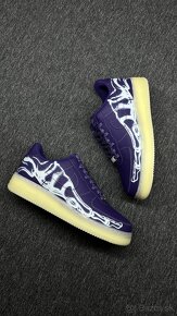 Nike Air Force 1 Low '07 QS "Purple Skeleton Halloween" - 4