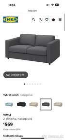 Trojpohovka Ikea Vimle - 4