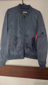 Jack & Jones bomber, C-A bomber, XL veľkosť, modré - 4