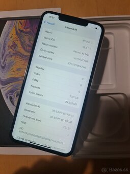 Apple Iphone XS MAX 256GB - 100% zdravie batérie - 4