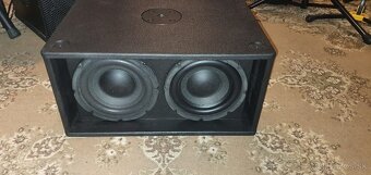 Predám subwoofer 2x8 - 4