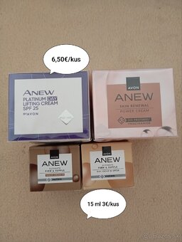 Nová kozmetika Avon a Oriflame ceny od 1€ - 4