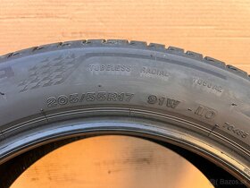 Letné pneumatiky 205/55 R17 Bridgestone dva kusy - 4