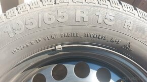 Zimný set kolies 195/65 R15 - 4