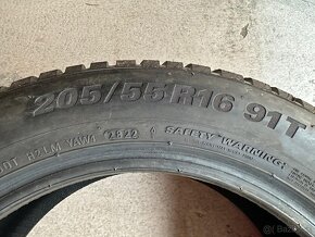 4ks Zimné pneumatiky KUMHO 205/55 R16 91T - 4