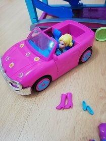 Polly pocket auto + garáž - 4