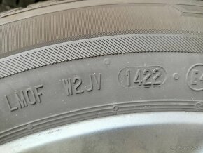 Originál elektróny Opel 5x110 R16 + 2 ročné zimné pneu - 4