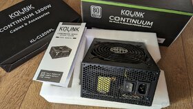 Zdroj 1200W KOLINK 80+ Platinum - 4