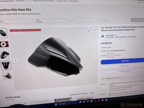 Predný kryt black pre YAMAHA R6 - 4