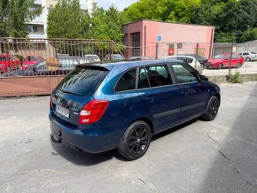 Škoda Fabia 2 kombi 1.6 TDI 2012 modrá metalíza 254tis. km - 4