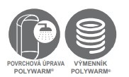 BOJLER POLYWARM NA VÝROBU TÚV S 2 PEVNÝMI VÝMENNÍKMI - 4