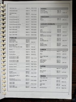 TECHNICKÁ DATA montážní data 1960-1980 na kompletní produkci - 4