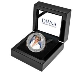 DIANA PRINCEZNÁ Z WALESU 1 Oz strieborná minca 2022 - 4