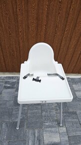 Stolicka na krmenie - Ikea Antilop Feeding Chair + Tray

 - 4