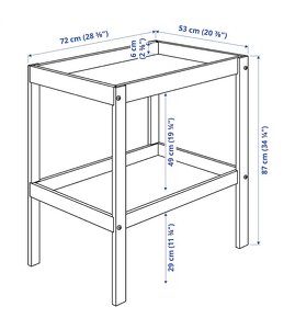 Prebaľovací pult IKEA  SNIGLAR - 4