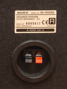 Reproduktory Sony SS-RXD5S, 6 Ohm - 4