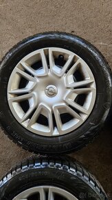 Predám kolesa, plechace  205/60 R16, z opel crossland x - 4