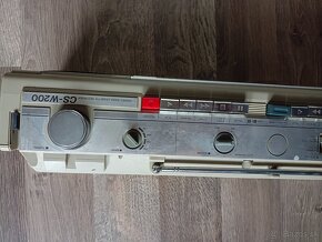 Aiwa čs w200 retro kazeťák radiomagnetofon - 4