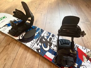 Na predaj snowboard B2 BURNER, topánky a vak - 4