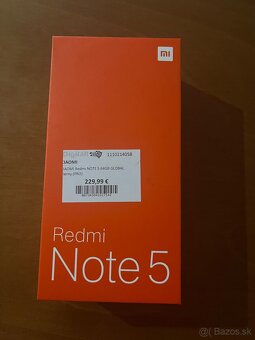 Xiomi Redmi Note 5 - 4