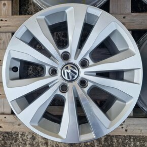 ORIGINÁL VOLKSWAGEN HLINÍKOVÉ DISKY 5x112 R16 - 4