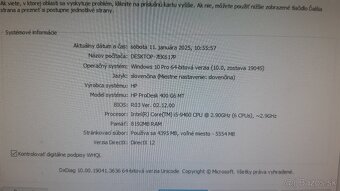 Kancelársky počítač HP ProDesk 400 G6 MT - 4