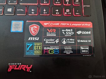 Herný notebook MSI Leopard Pro - 4