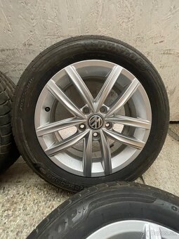 DUNLOP 205/55R16 + 5x112 VW original - 4