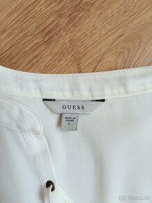 Biela bluzka Guess L - 4