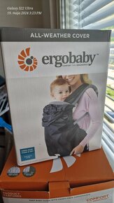 Ergobaby original + kryt nosiča do zimného počasia - 4