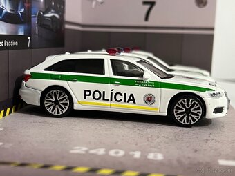 Audi A6 Avant Polícia SR 1:43 - tónované sklá, EVČ vozidla - 4