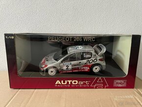 1:18 Autoart, WRC Citroen, Peugeot - 4