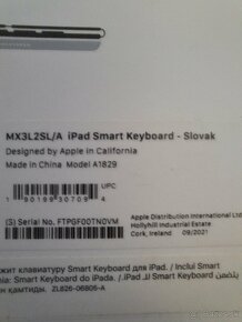 Apple Smart Keyboard pre iPad (9/8/7. generácie) and iPad Ai - 4